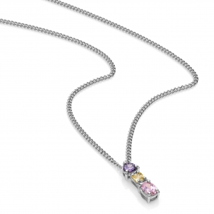 Collana in Argento con zirconi